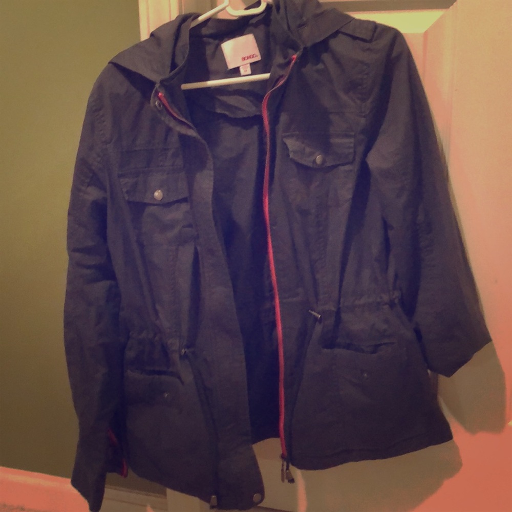 Grey utility jacket